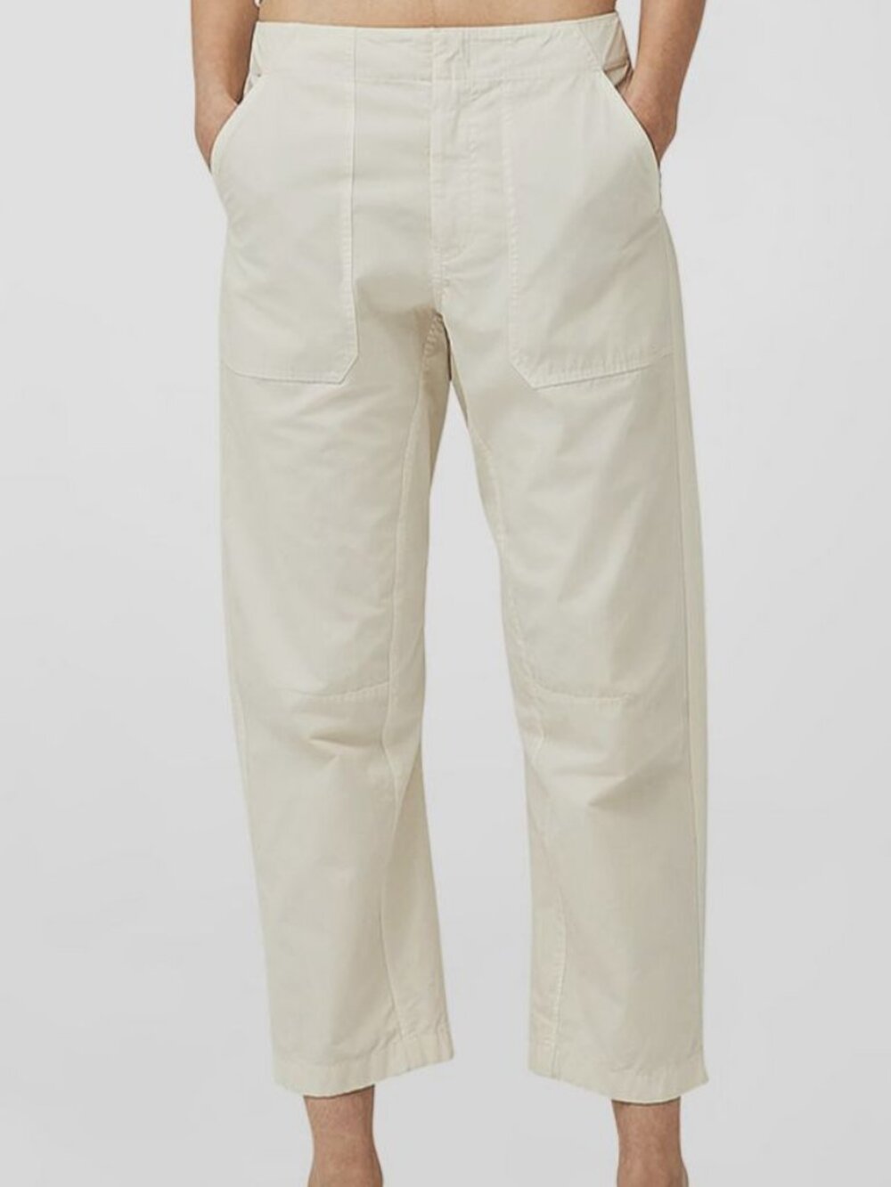 Rag & Bone Women's Beige Leyton Workwear Ankle Pants Size 10